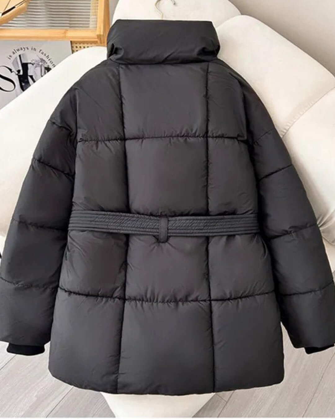 Seame CH - Dianne Stand - Up Collar Puffer Jacket - Jackets - oL1762253591252783926